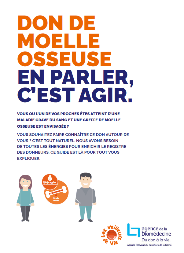 Patients et proches - Don de moelle osseuse en parler c est agir