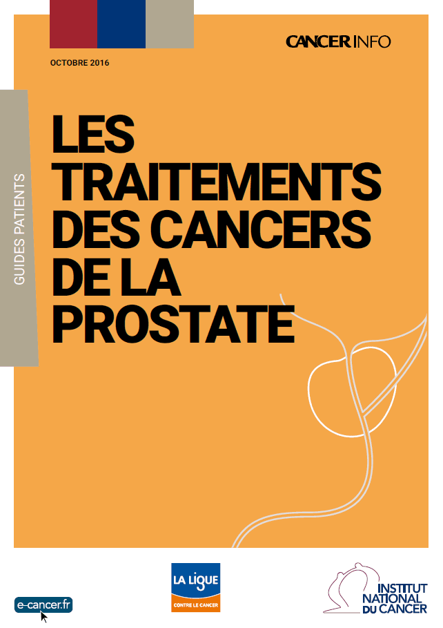 Brochure Cancers de la prostate - INCa 2016