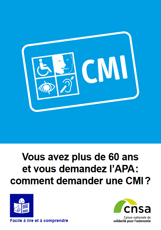 Fiche Demande CMI lors de la demande d'APA