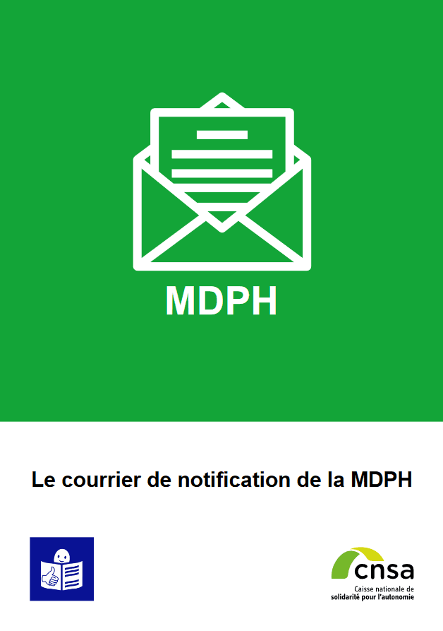 Fiche Le courrier de notification de la MDPH