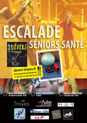 Plaquette Escalade Santé Troyes