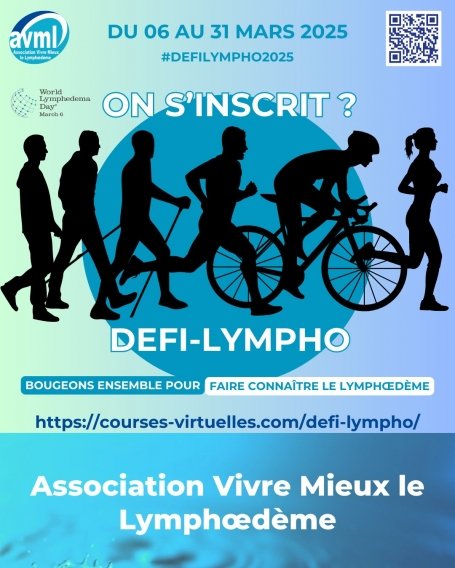 Journée mondiale du lymphoedème - Course virtuelle