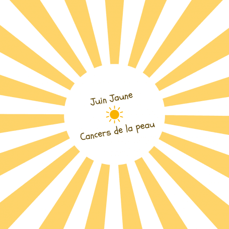 Mai Violet / Juin Jaune - Mobilisation contre les cancers de la peau