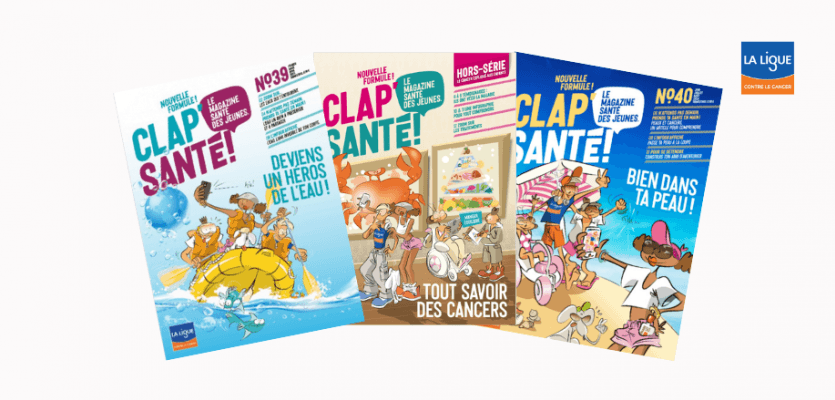 Clap Santé, le magazine de La Ligue qui parle aux jeunes